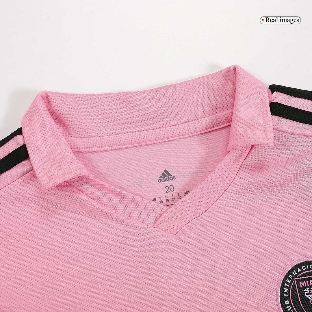 Inter Miami CF 2023/24 domicile Pink manches longues Kids Kit
