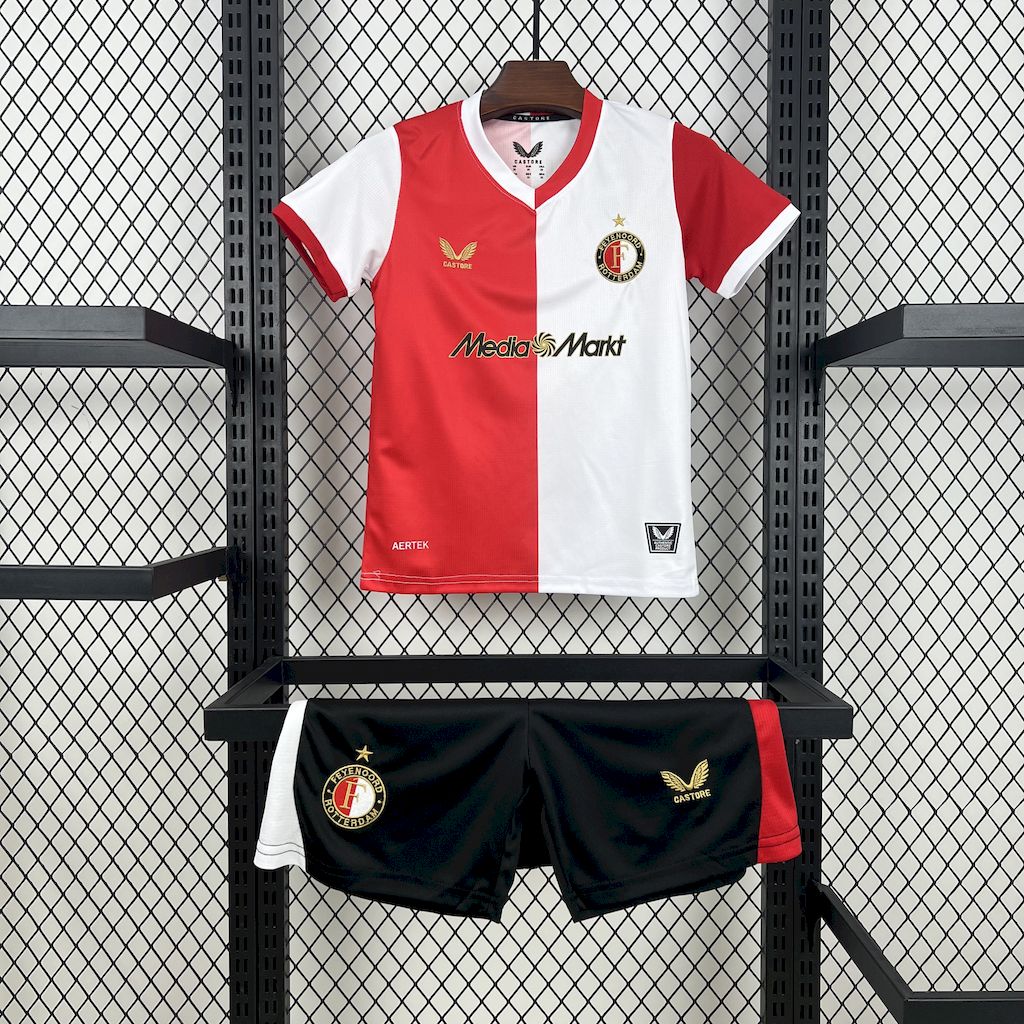 Feyenoord 2025/26 Kids Kit