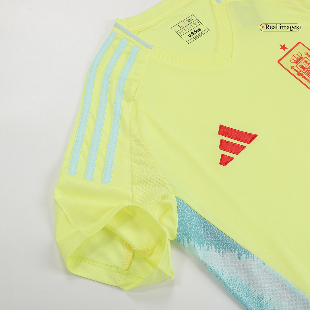 maillot Spain 2024 extérieur jaune