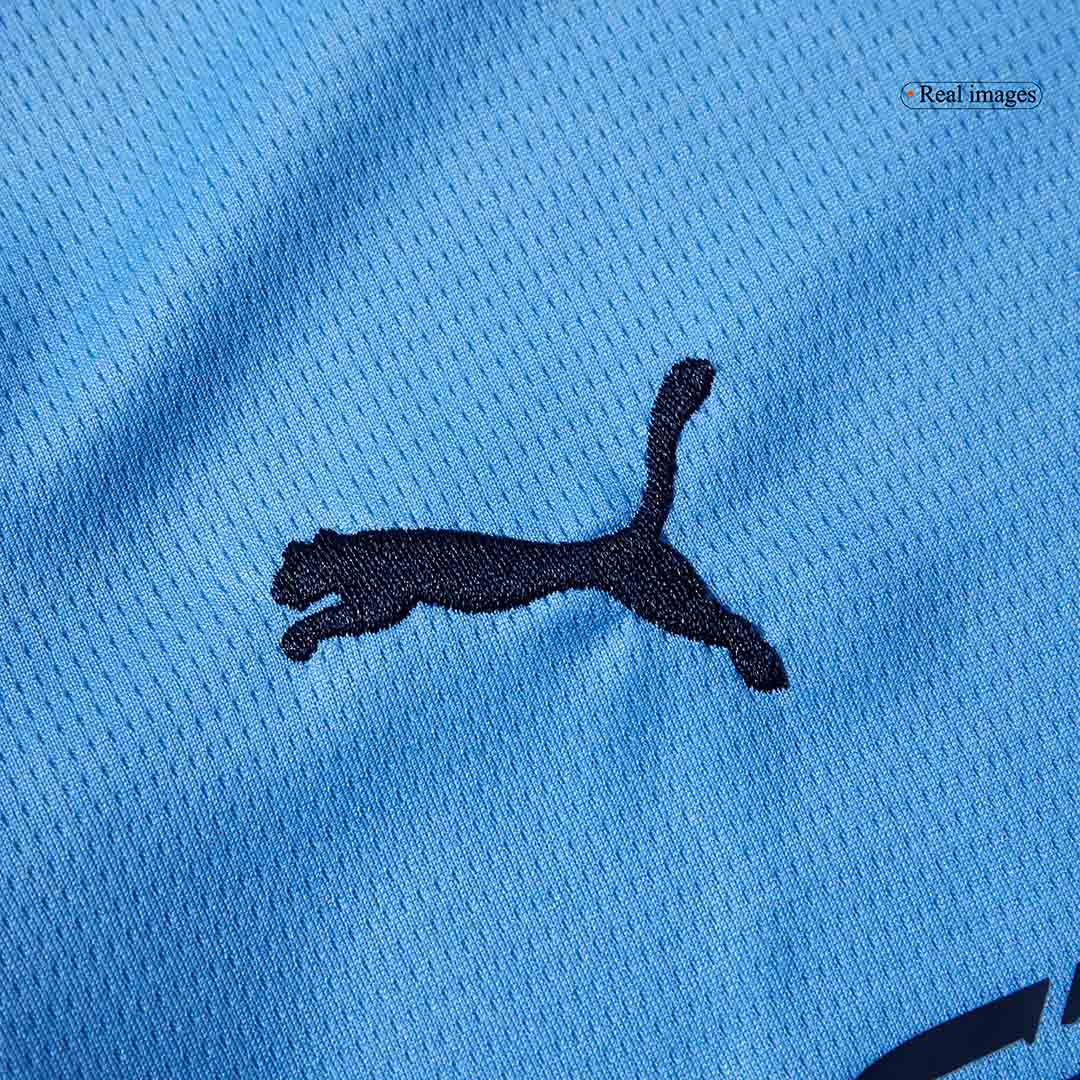 kit enfant Manchester City 2025/26 domicile bleu