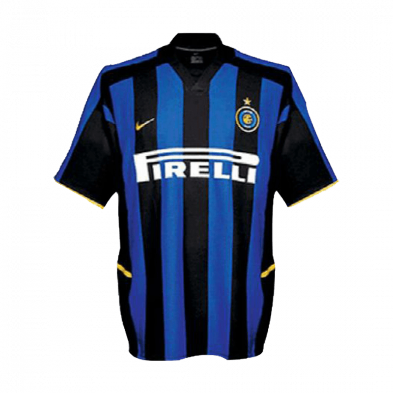 maillot Inter Milan 2002/03 domicile noir Retro