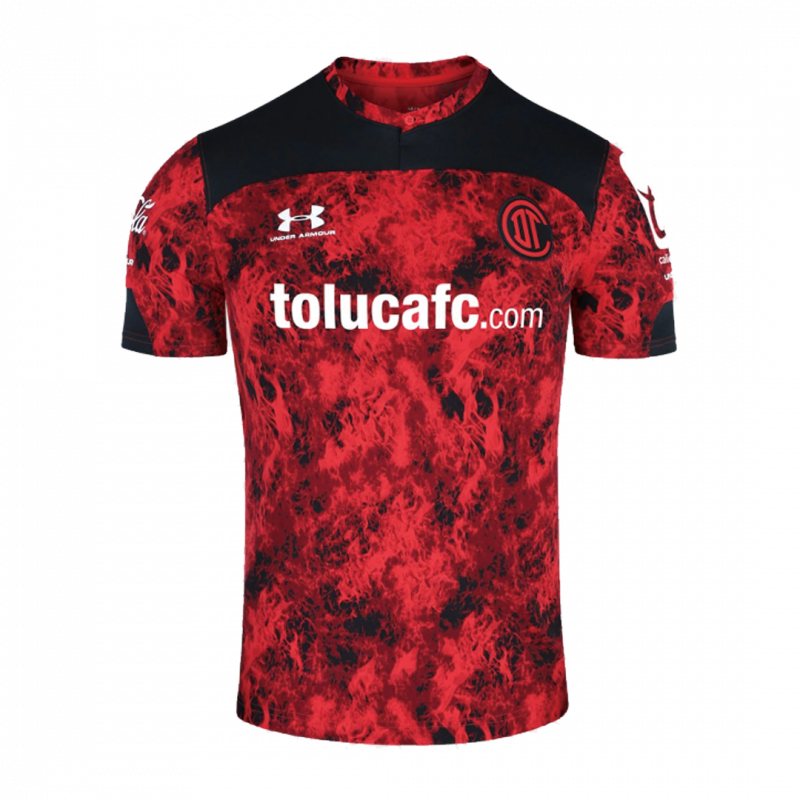 maillot Deportivo Toluca 2020/21 domicile rouge