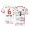 maillot KIMMICH #6 Bayern Munich 2025/26 extérieur blanc