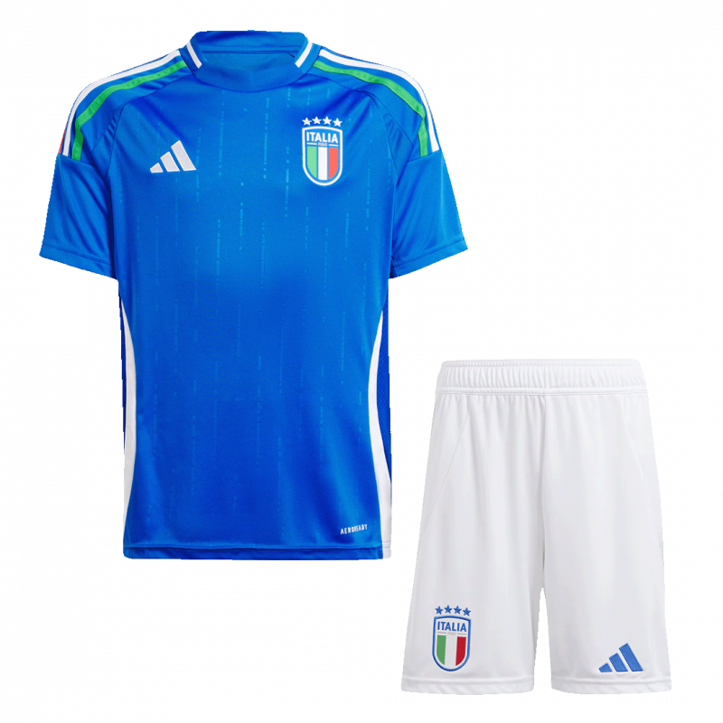 kit enfant Italy 2024 domicile bleu
