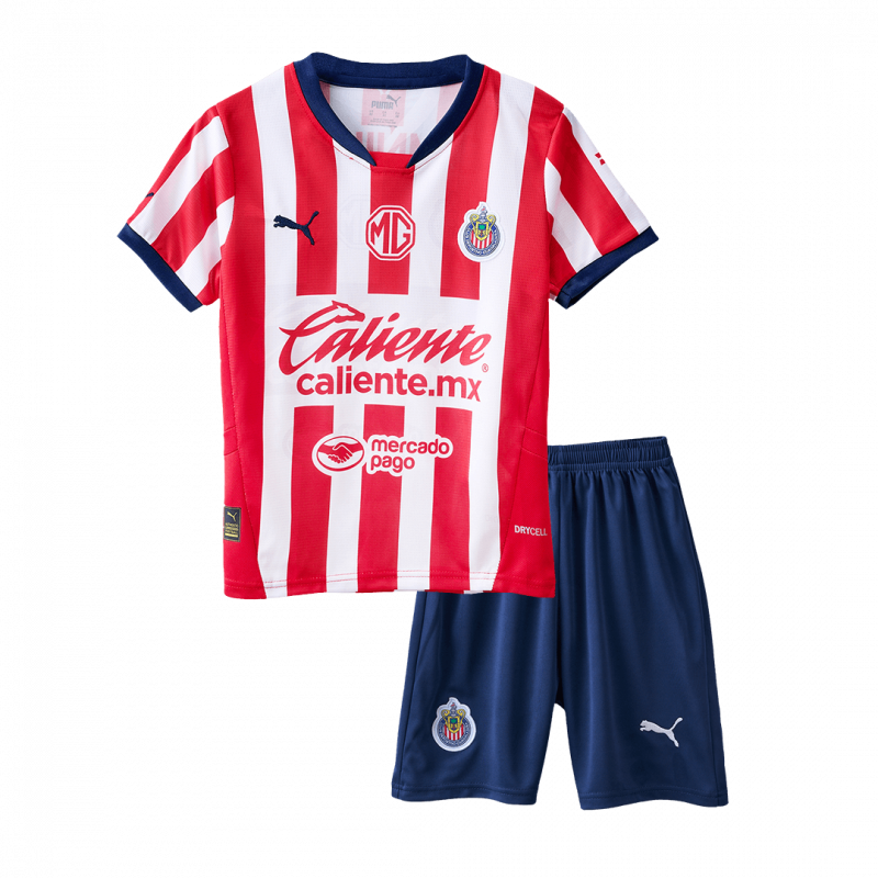 Chivas 2024/25 domicile White ensemble de football