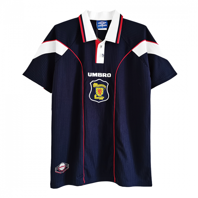 maillot Scotland 1996/98 domicile bleu Retro