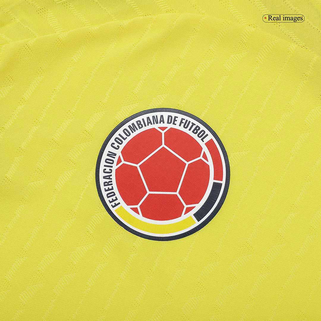 maillot Colombia 2022 domicile jaune Player Version