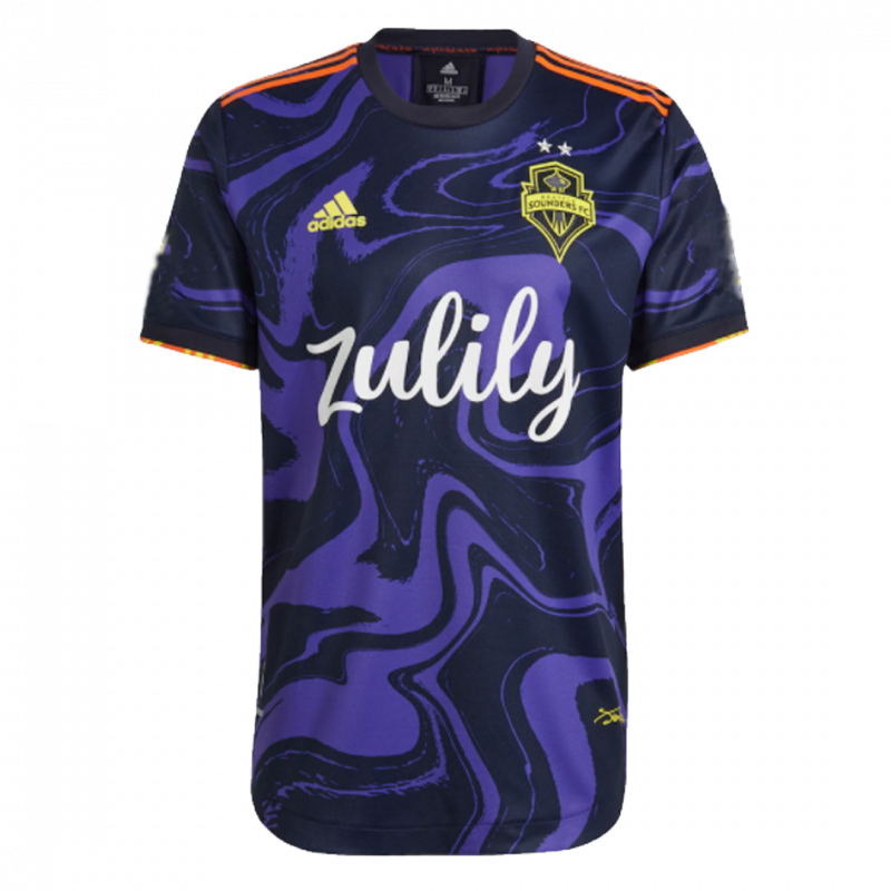 maillot Seattle Sounders 2021 extérieur violet version joueur