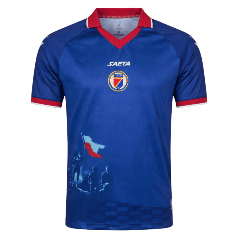 maillot Haiti 2026 domicile bleu