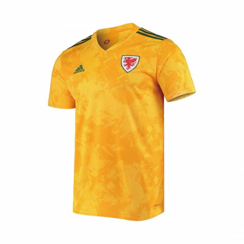 maillot Wales 2020 extérieur jaune