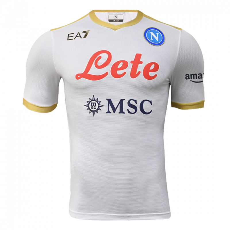 maillot Napoli 2021/22 extérieur blanc