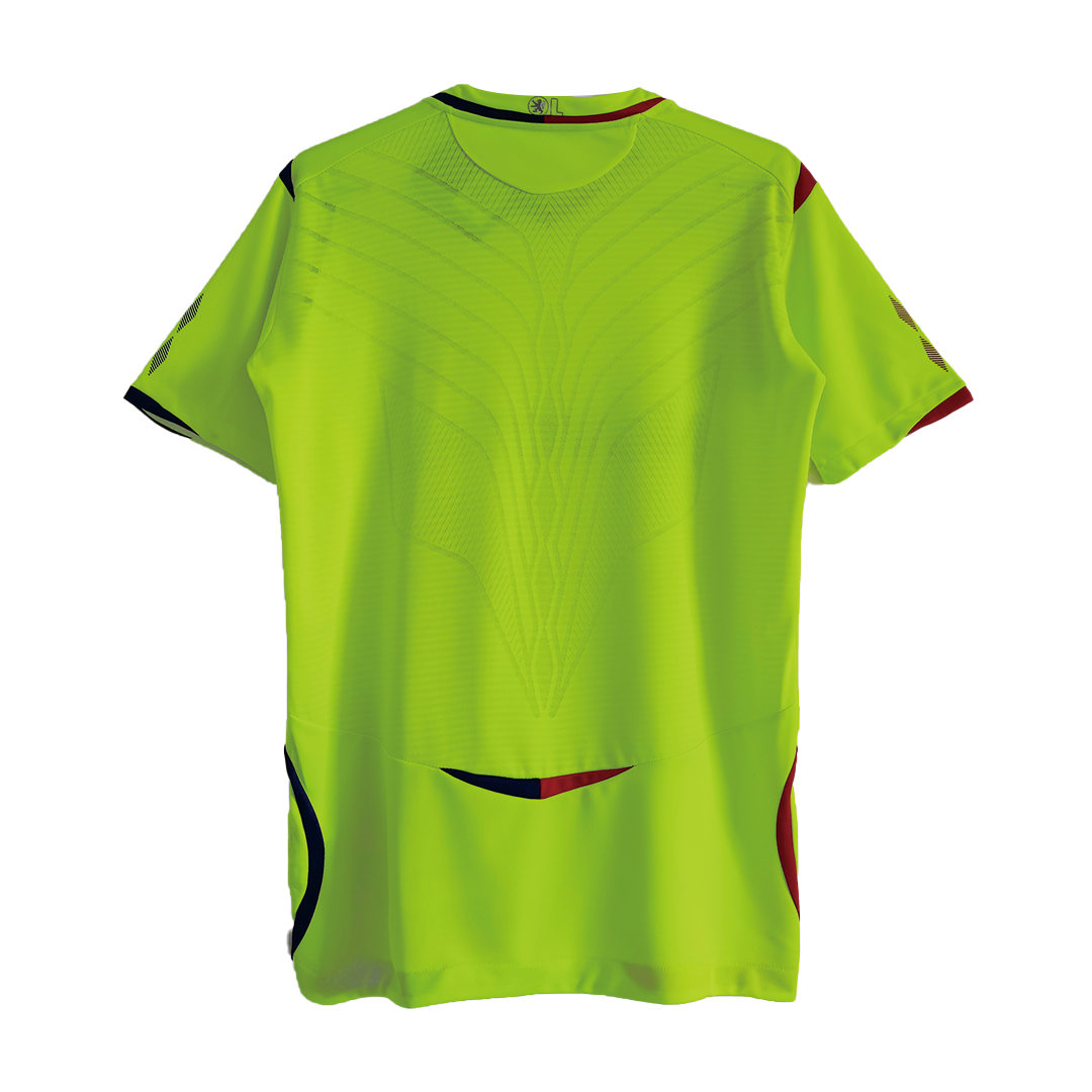 maillot Olympique Lyonnais 2008/09 extérieur vert Retro