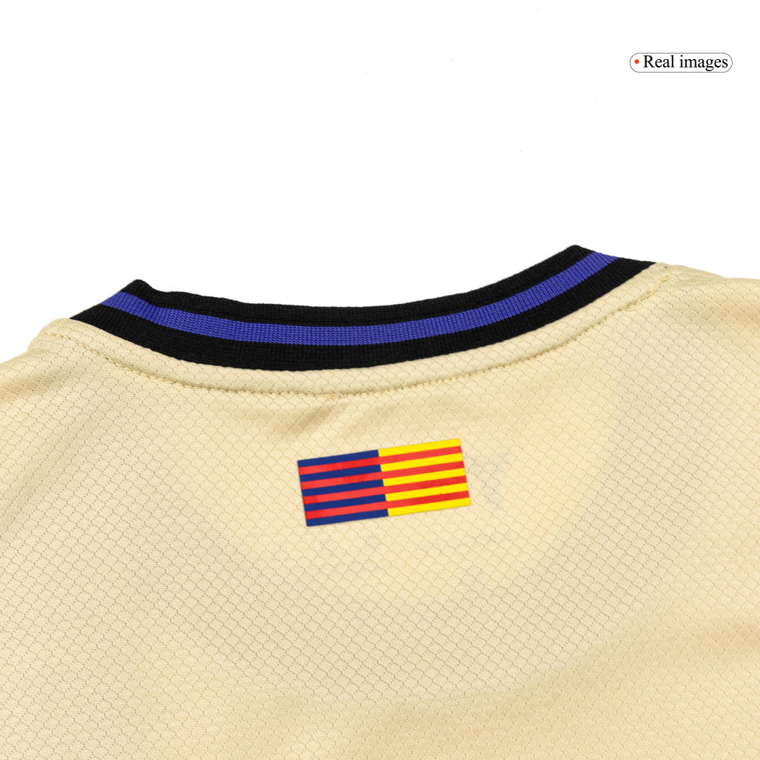 kit enfant Barcelona 2025/26 extérieur jaune