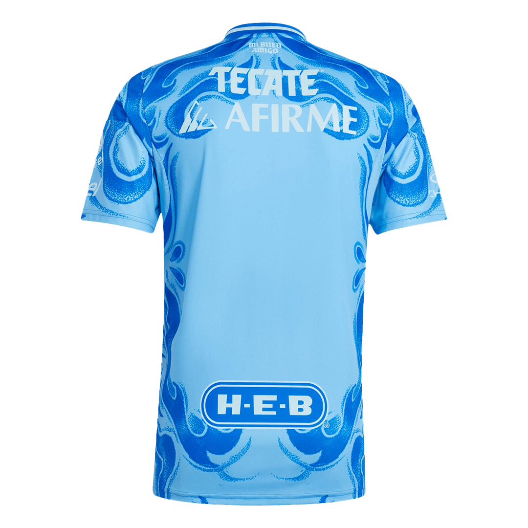 maillot Tigres UANL 2025/26 extérieur bleu