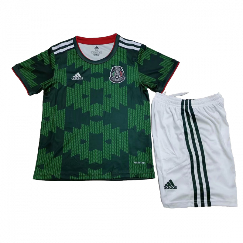 kit enfant Mexico 2021 domicile vert