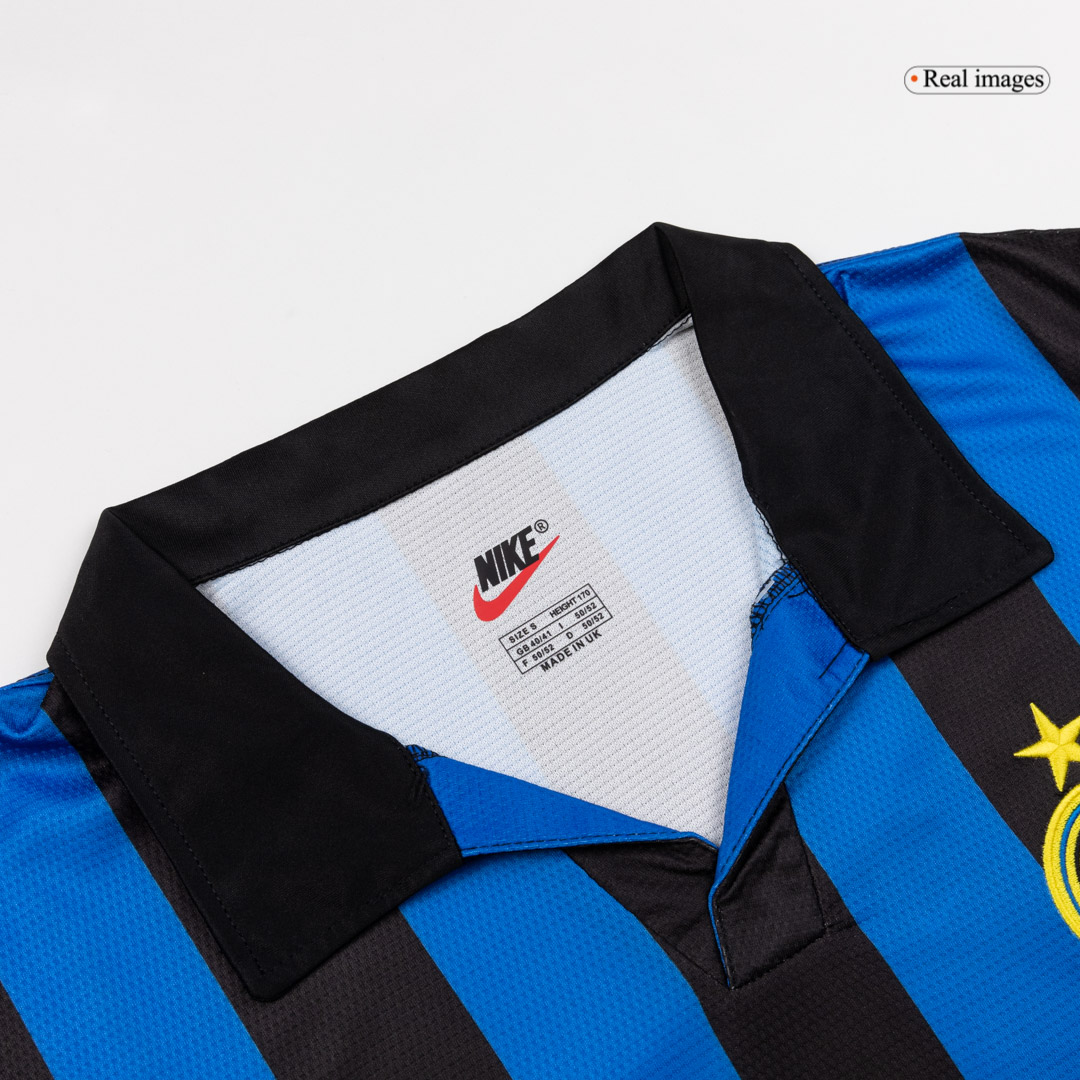 maillot Inter Milan 1998/99 domicile noir Retro