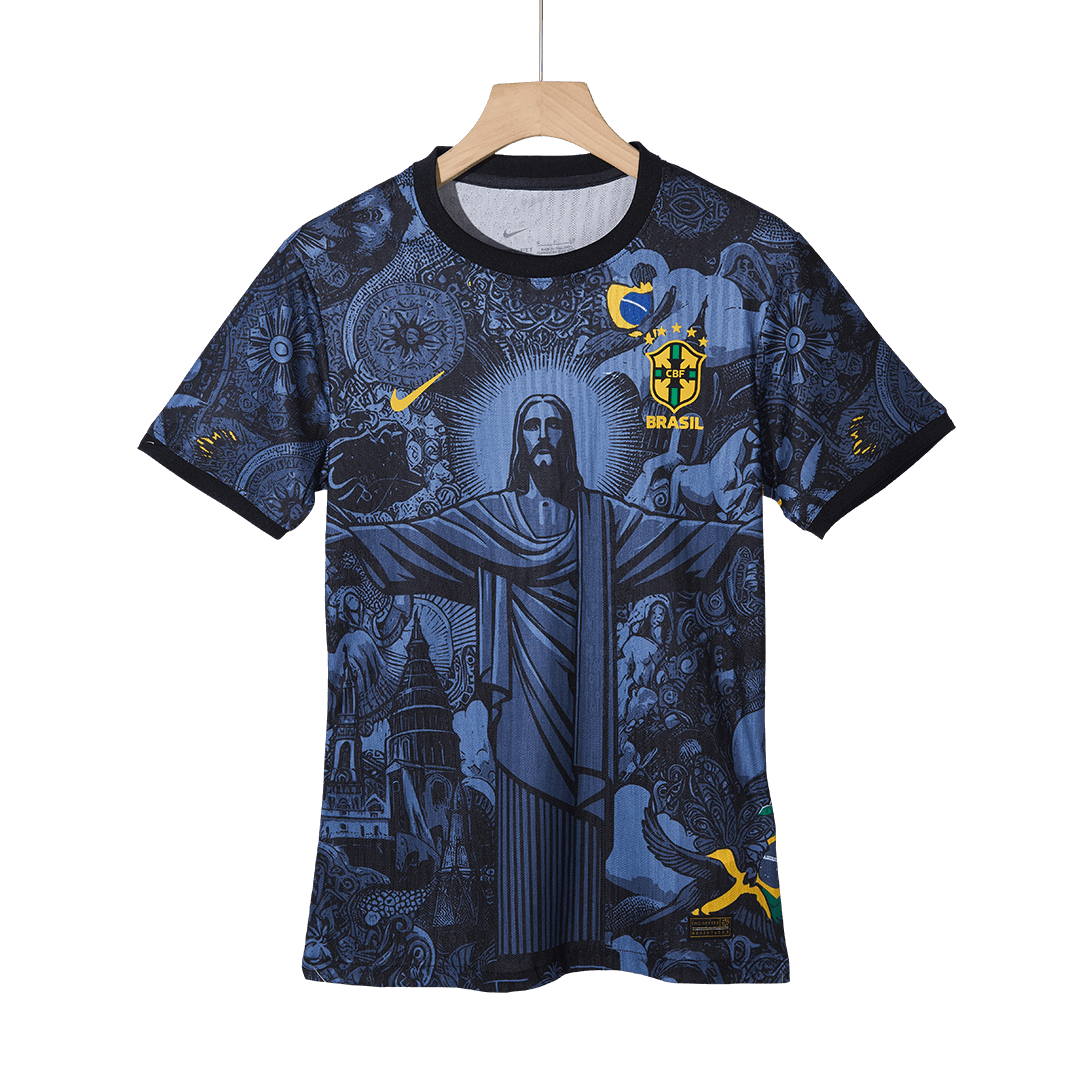 Brazil 2024 Black maillot version joueur