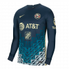 maillot Club America 2021/22 extérieur bleu manches longues