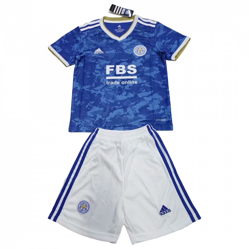 kit enfant Leicester City 2021/22 domicile bleu