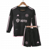 Inter Miami CF 2023/24 extérieur Black manches longues Kids Kit