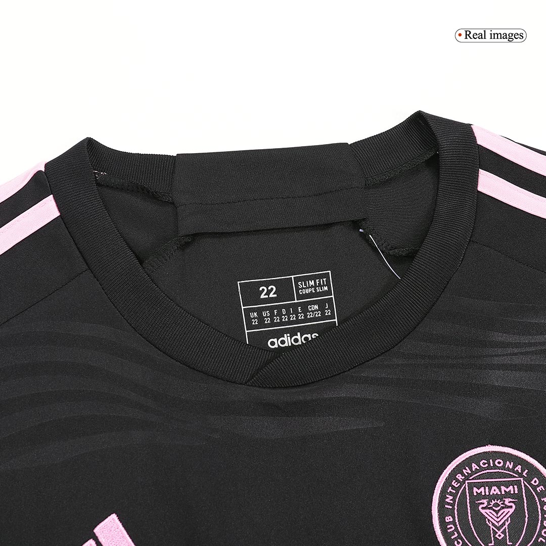 Inter Miami CF 2023/24 extérieur Black manches longues Kids Kit