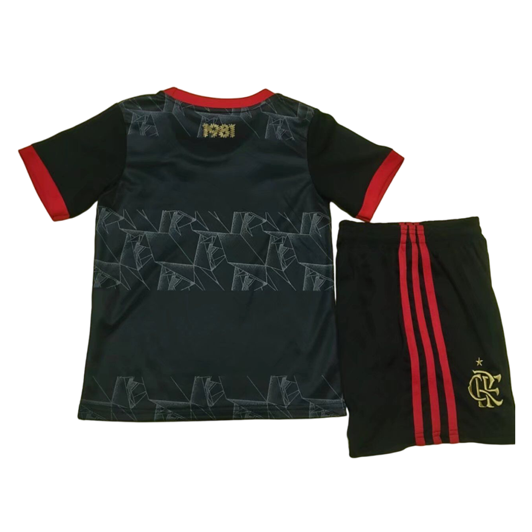 kit enfant CR Flamengo 2021/22 troisième noir