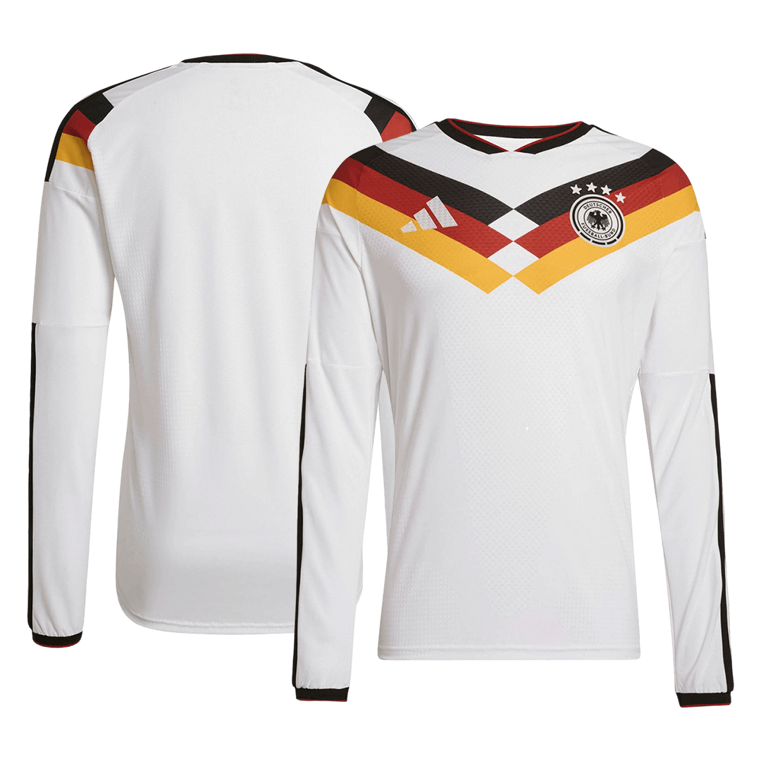 maillot Germany 2026 domicile blanc Player Version manches longues