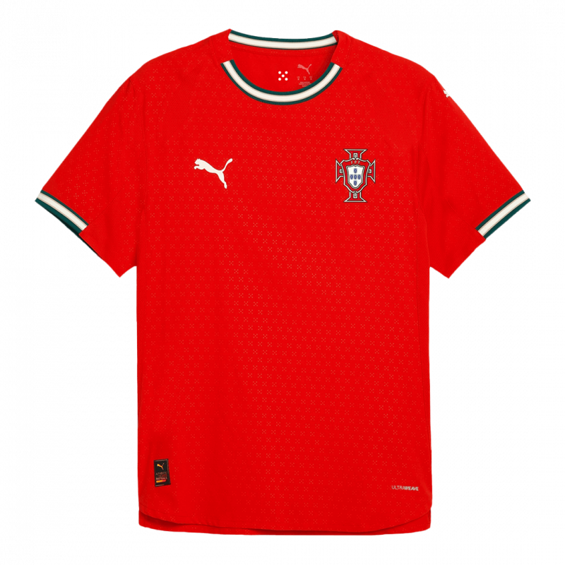 maillot Portugal 2025 domicile rouge version joueur