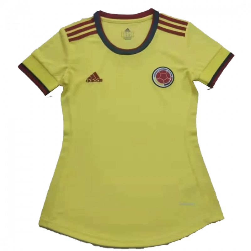 maillot Colombia 2020/21 domicile jaune Femme
