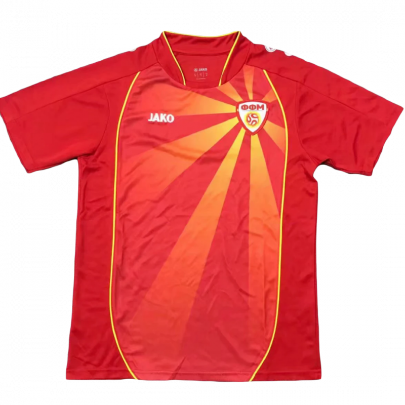 maillot Macedonia 2021 domicile rouge