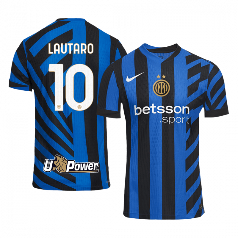 maillot LAUTARO #10 Inter Milan 2024/25 domicile noir