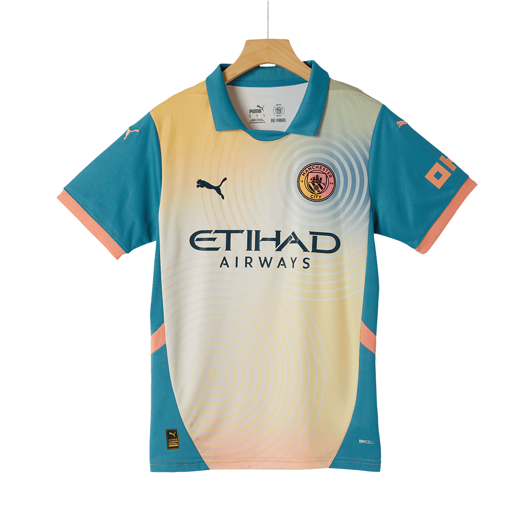 maillot Manchester City 2024/25 quatrième bleu