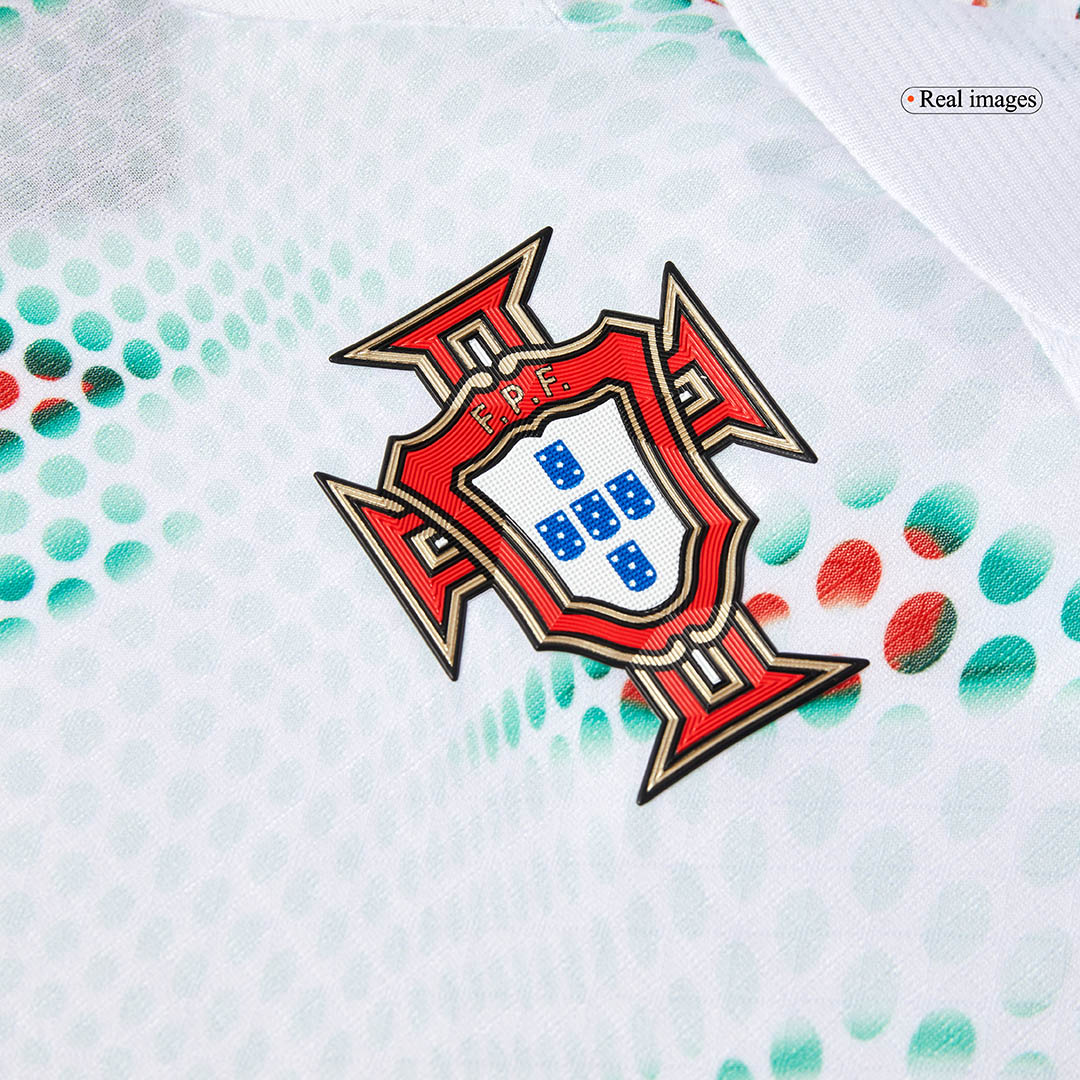 maillot Portugal 2025 extérieur blanc Player Version