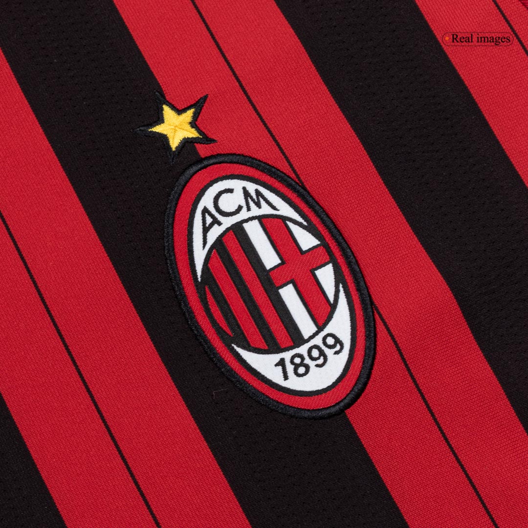 maillot AC Milan 2013/14 domicile noir Retro