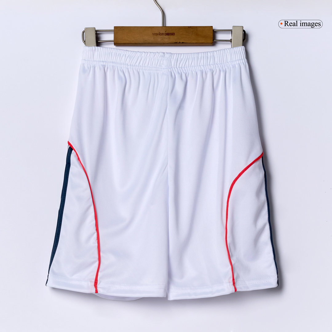 kit enfant Bayern Munich 2025/26 extérieur blanc