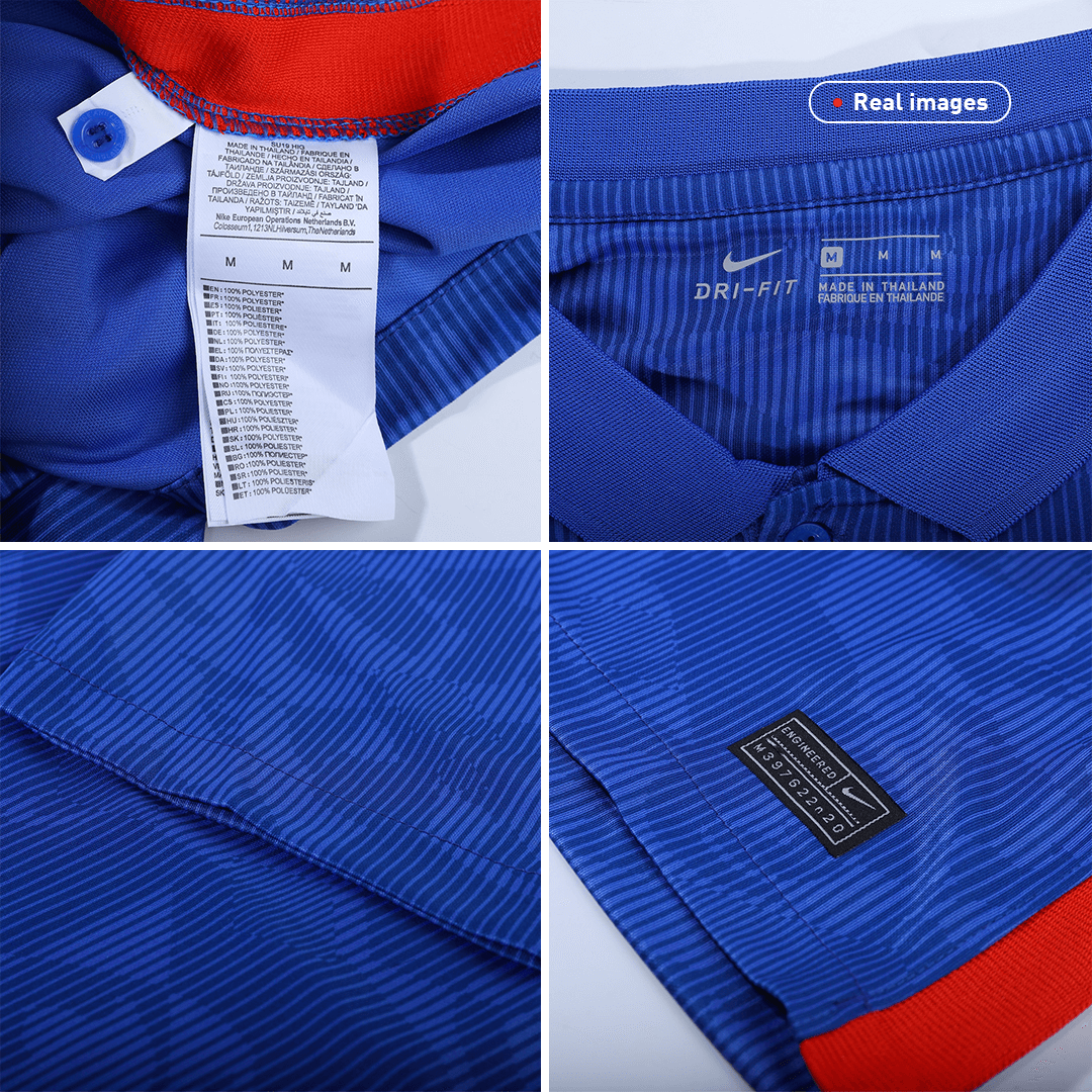 maillot England 2020 extérieur bleu