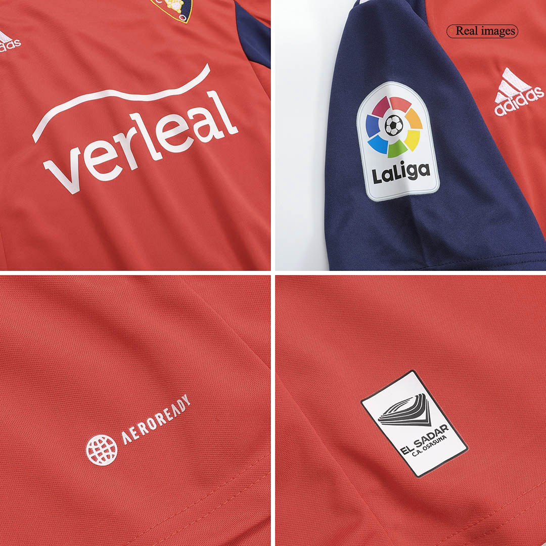 maillot CA Osasuna 2022/23 domicile rouge