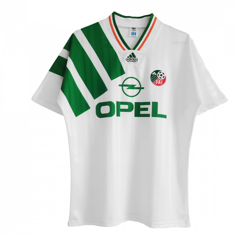 maillot Ireland 1992/94 extérieur blanc Retro