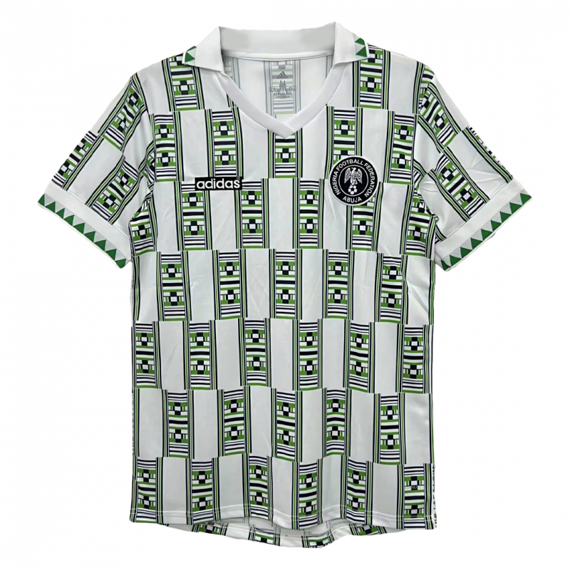 maillot Nigeria 1994 extérieur blanc Retro