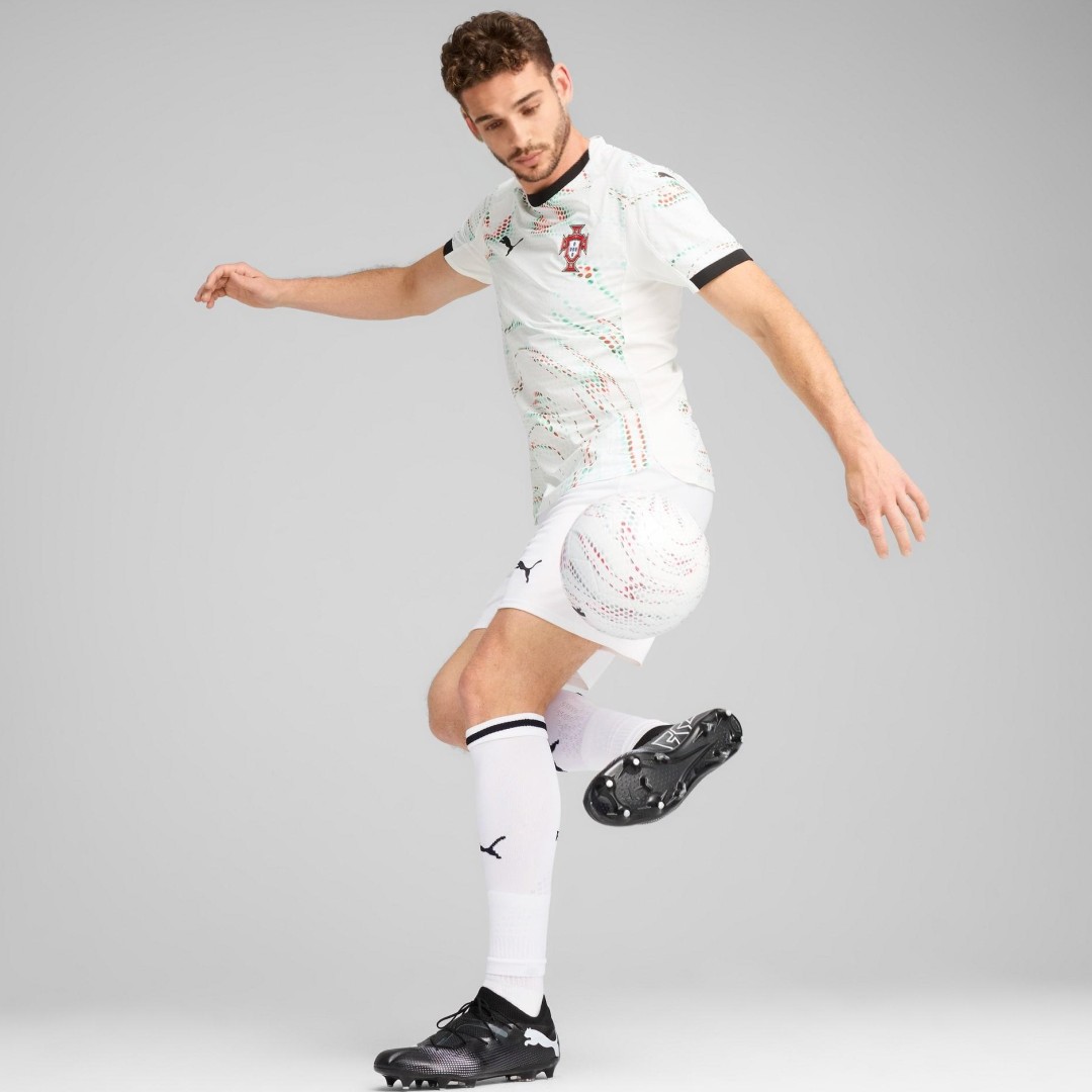 maillot Portugal 2025 extérieur blanc Player Version