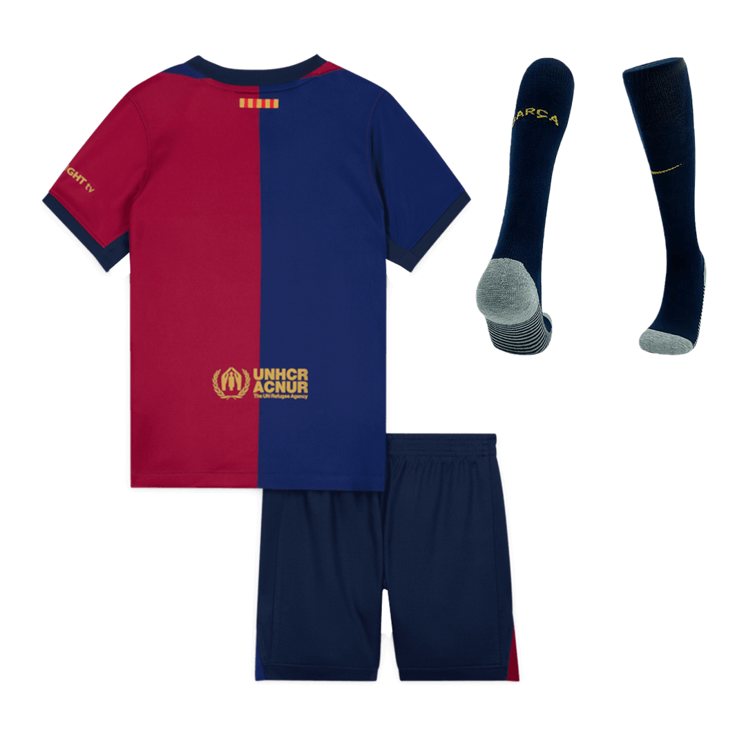 kit enfant Barcelona 2024/25 domicile bleu