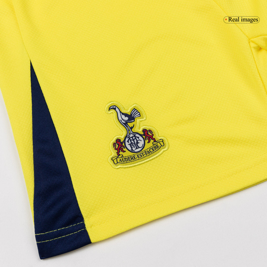 kit enfant Tottenham Hotspur 2025/26 troisième jaune
