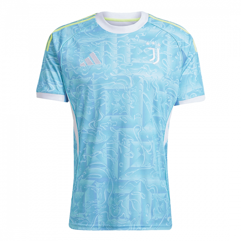 maillot Juventus 2025/26 extérieur bleu