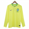 maillot Brazil 2022 domicile jaune manches longues