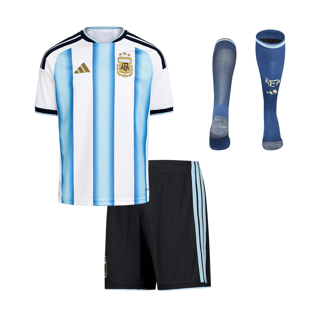 Argentina 2026 domicile White Premium Kids Kit
