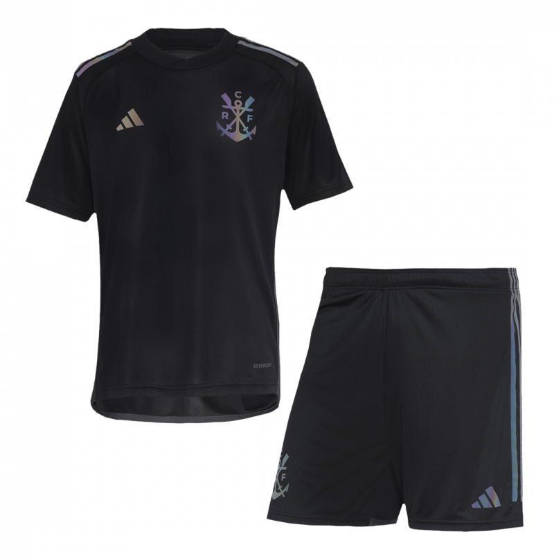 kit enfant CR Flamengo 2023/24 troisième noir