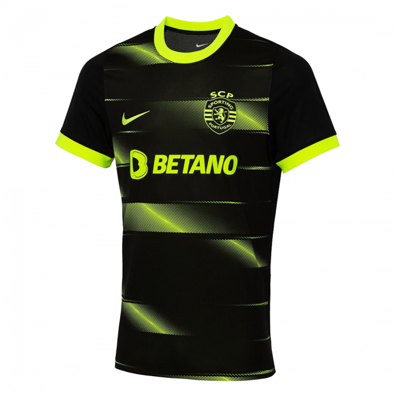 maillot Sporting CP 2022/23 extérieur noir