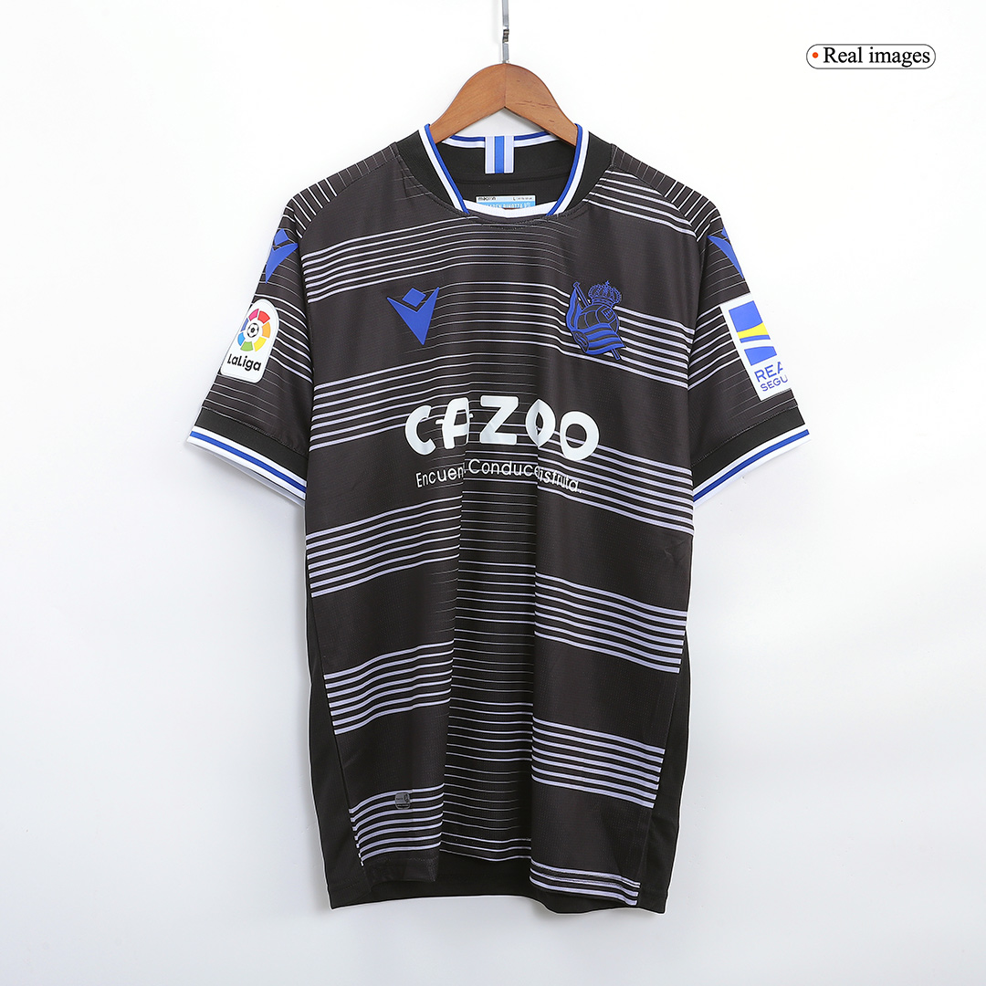 maillot Real Sociedad 2022/23 extérieur noir