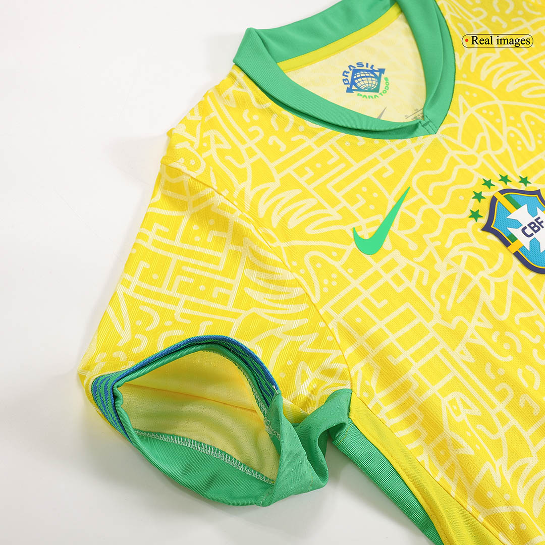 maillot Brazil 2024 domicile jaune Player Version