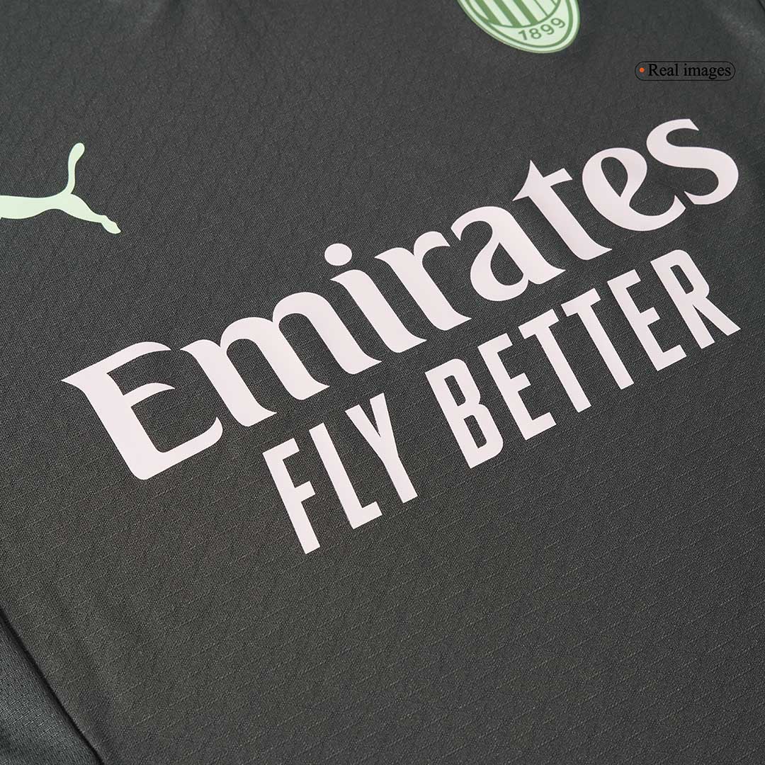 maillot AC Milan 2024/25 troisième gris Player Version